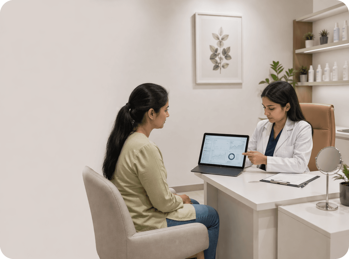 Clinic pricing illustration