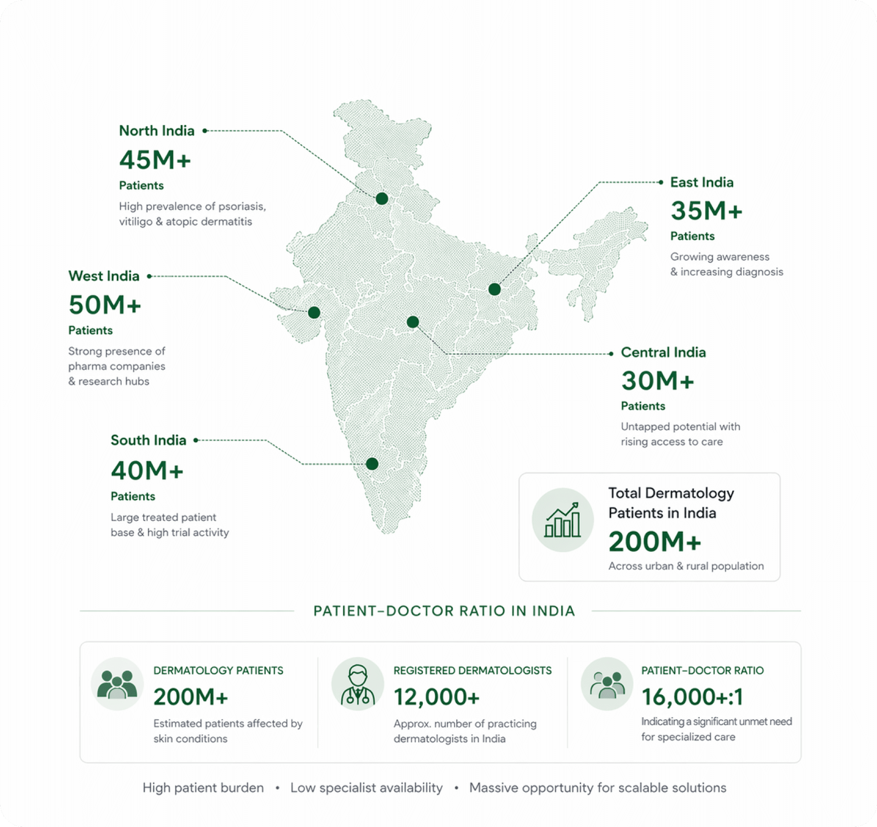 Bhartiya dermatology pharma market visualization